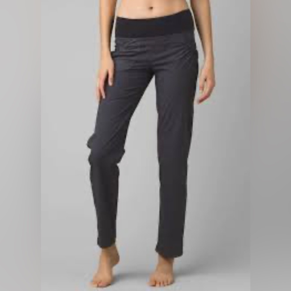 prAna Women's Charcoal Summit Pant Joggers Size Medium Tall